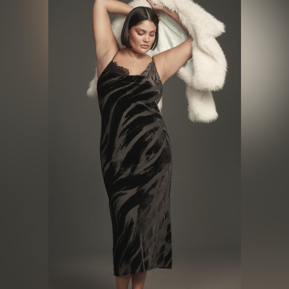 By Anthropologie Cowl-Neck Slip Dress Size 3x NWT Brand New - Picture 15 of 15